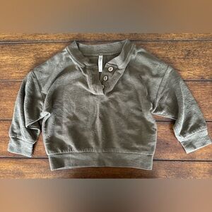 Rylee + Cru Green Kids Sweater